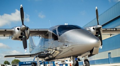 Eine Tecnam P2006T: Mit diesem Flugzeugtyp will Air Taxi Express das Uber der Luftfahrt werden.