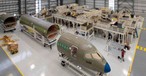 Airbus-A220-Montage in Mobile in den USA: Die Produktionsrate ist noch niedrig.