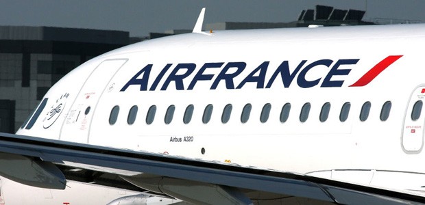 A320 von Air France: Geriet in schweren Sturm.