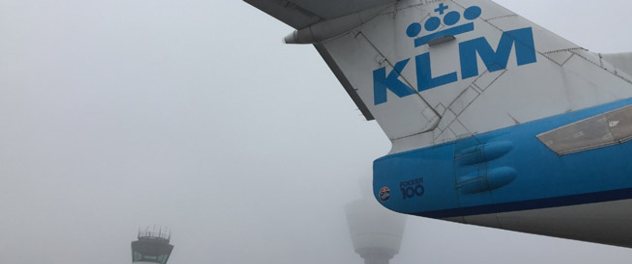 Flughafen Amsterdam: Skywork-Passagiere steigen hier künftig öfters auf KLM um.