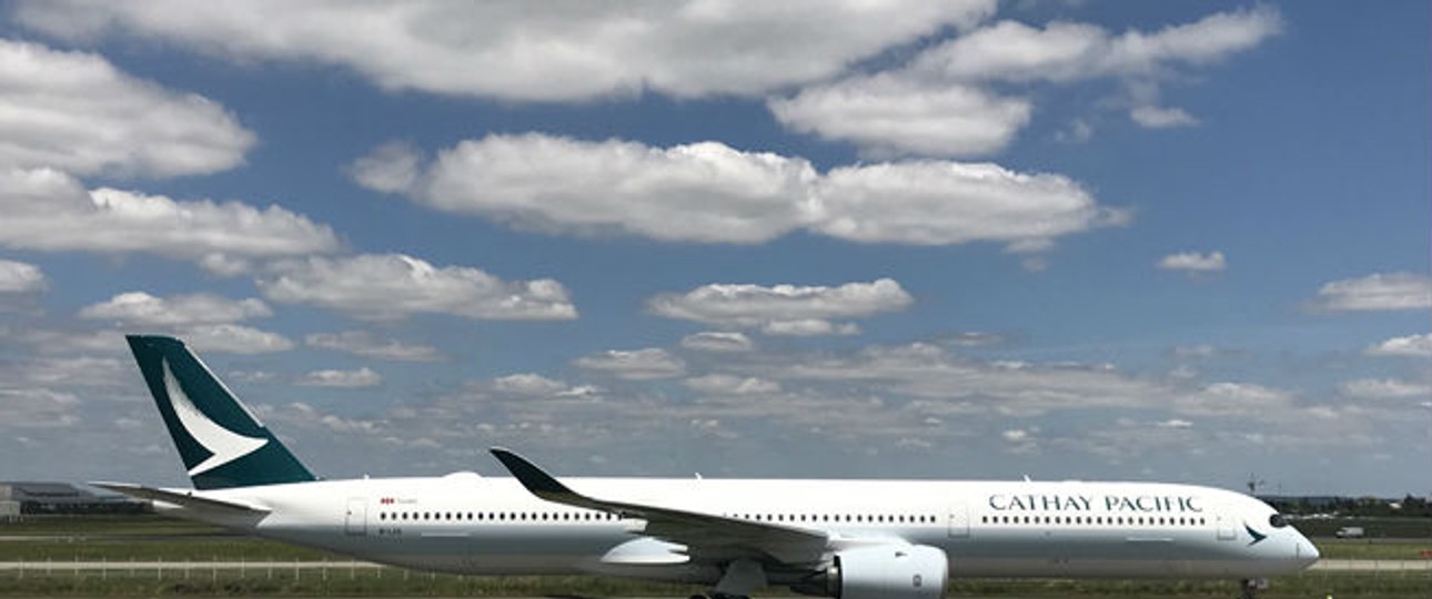 Airbus A350-1000: 73,8 Meter lang und ganz schön kraftvoll.