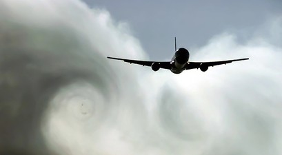 Flugzeuge in der Luft: Turbulenzen nehmen weiter zu.