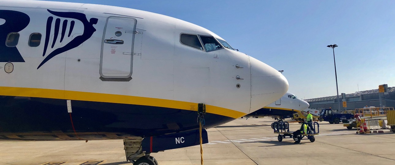 Flugzeuge von Ryanair: Reine Boeing-737-Flotte, aber noch ohne Max.