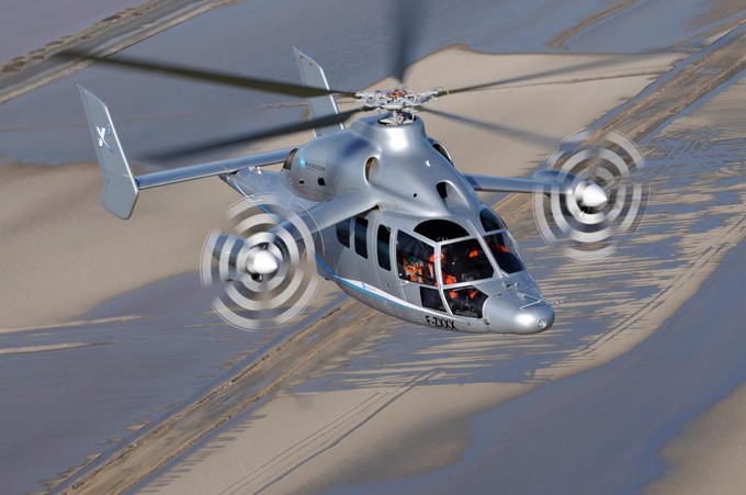 Der X3 auf einem Testflug
