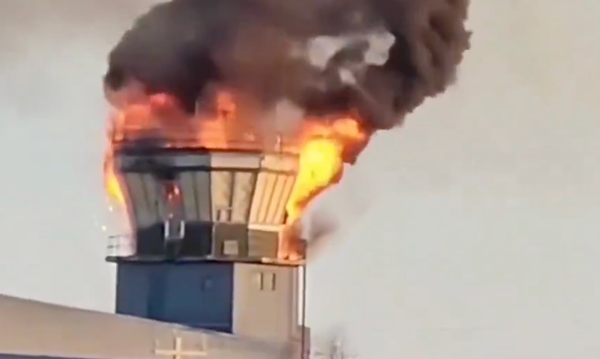 Tower von Goose Bay: Der Flughafen musste schließen.