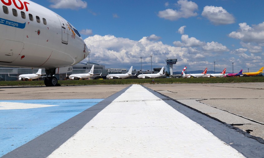 Flughafen Bratislava: Nur elf Flüge pro Woche.