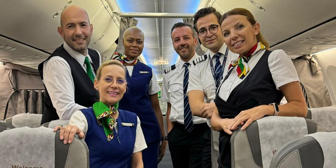 Türkische Piloten sowie türkisches und südafrikanisches Kabinenpersonal arbeiten auf den Flügen  zusammen.