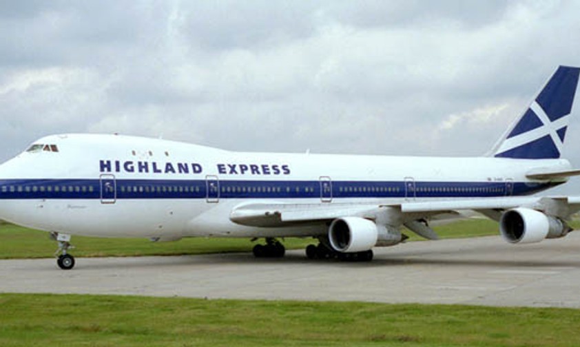 Boeing 747-100 von Highland Express: Die Airline hatte ein kurzes Leben.