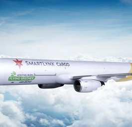 AIrbus A321 von Smartlynx mit DHL-Heck: In Europa unterwegs.