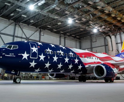 Zum 50-Jahr-Jubiläum schenkte sich Southwest Airlines die Freedom One.