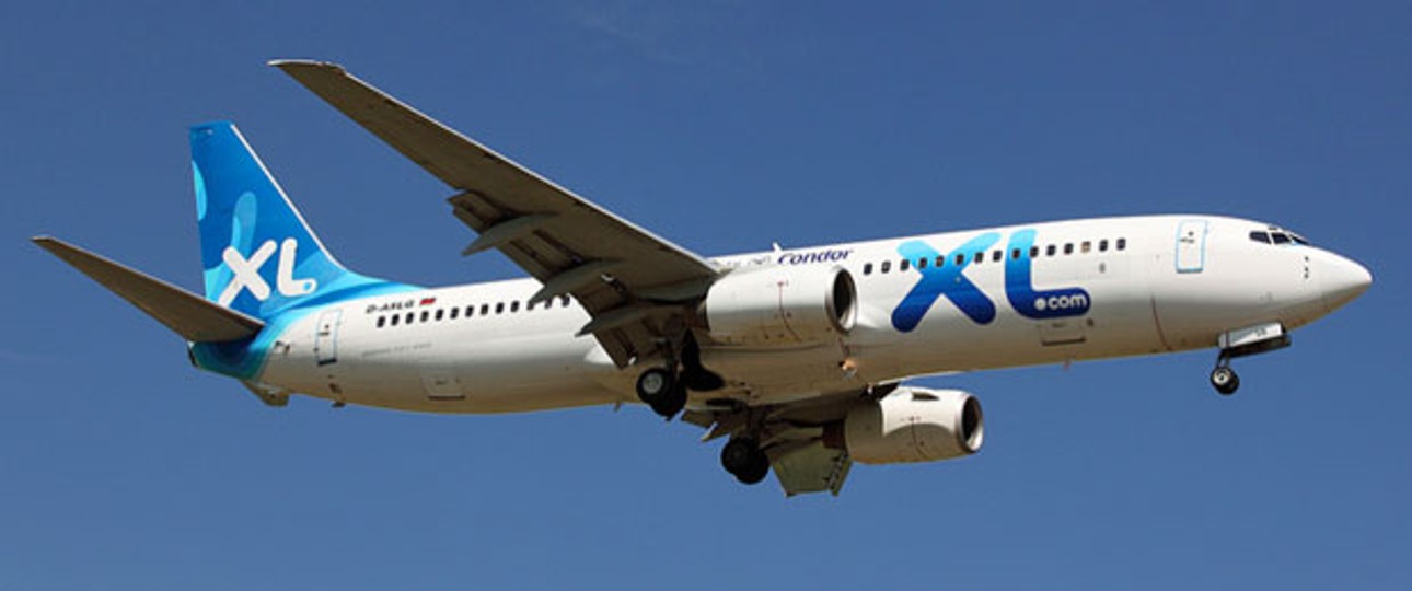 XL-Airways-Flieger: Der Betrieb steht still.
