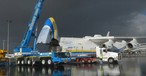 An-225 nimmt die Arbeit wieder auf