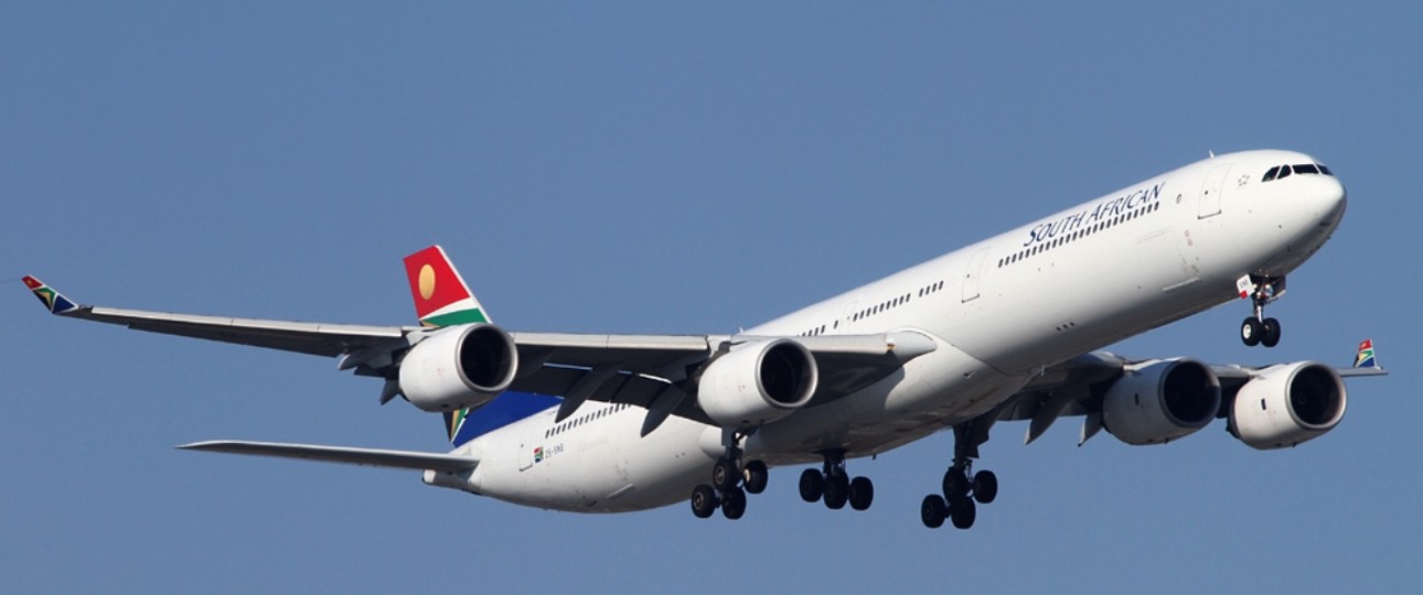 Airbus A340-600 von South African Airways: Die Fluglinie existiert seit 1934.