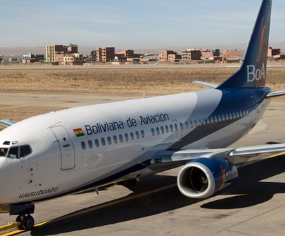 Boeing 737 der Boliviana: Die Flotte soll deutlich wachsen.