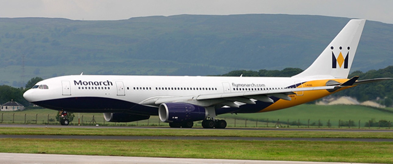 A330 von Monarch: Der Pilot nutzte unangemessene Worte.