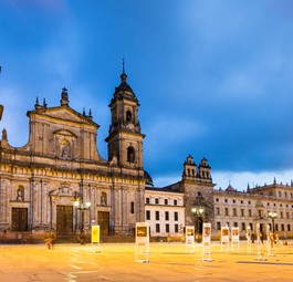 Kolumbiens Hauptstadt Bogotá: Jetsmart ist im Anflug.