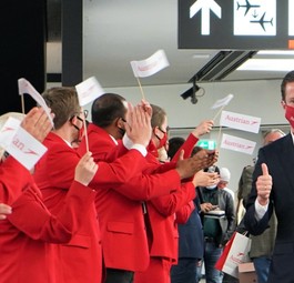 Alexis von Hoensbroech beim Neustart von Austrian Airlines: Schlechtes Timing.