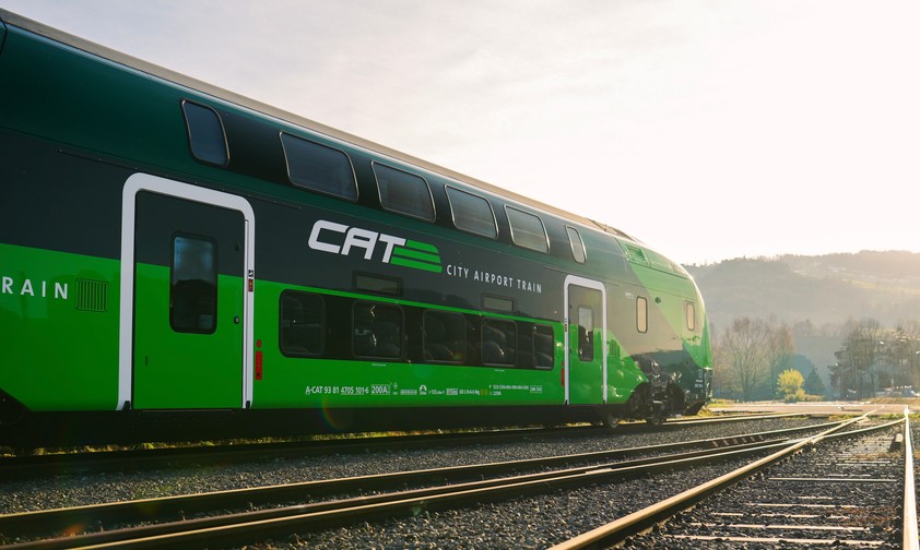 Der neue CAT City Airport Train: Ab Herbst 207 unterwegs.