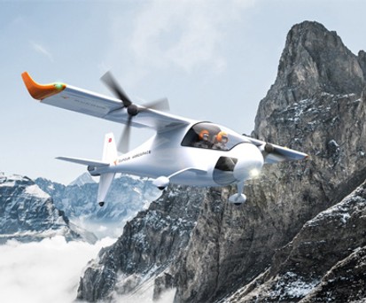 Visualisierung der Aero 2: Geplant ist eine Spitzengeschwindigkeit von 320 Kilometern pro Stunde.