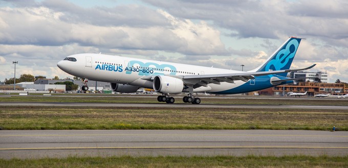 Landung in Toulouse: 2019 soll der A330-800 zertifiziert werden. Doch ...