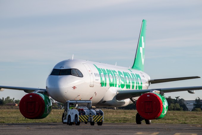 Hier zeigt sich der Airbus A320 Neo mit der Seriennummer 12755. Er ist der erste Jet ...