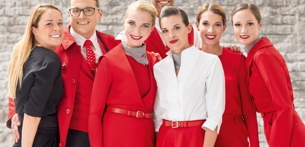 Die neuen Uniformen von Austrian Airlines stammen von Maria Hoermanseder.