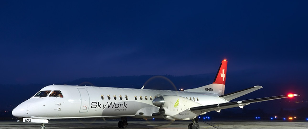 Ebenso die Schweizer Regionalairline <a href="https://www.aerotelegraph.com/regionalairline-skywork-ist-pleite">Skywork</a>. Seit ihrem Aus steht der Flughafen Bern ohne LInienflüge da.