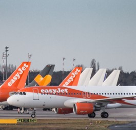 Airbus A320 von Easyjet in Tegel: Am Freitag ging einiges schief.
