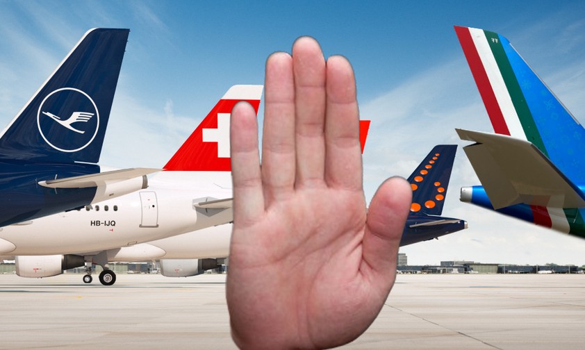 Erweiterte Lufthansa Group: Vorerst heißt es Stopp, die Prüfung dauert länger.