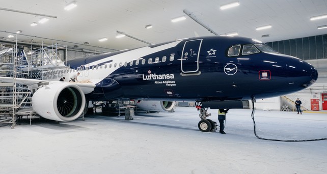 lufthansa airbus a320 neo 100 jahre livery norwich
