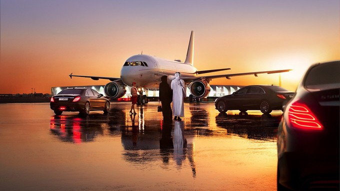 Der Airbus A319 von Emirates bietet viel Luxus.