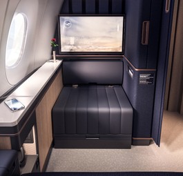 Lufthansa bringt Suiten in der First Class und Schlafreihe in der Economy