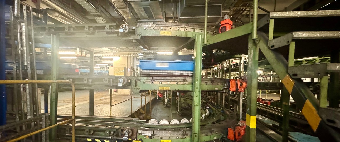 Ein Blick ins Gepäcksystem des Flughafens Frankfurt: 300 Menschen kümmern sich um die Instandhaltung.