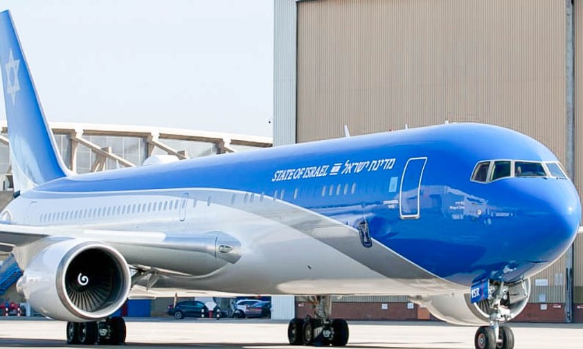 Die israelische Air Force One: Boeing 767, die früher bei Qantas flog.