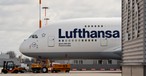 Der bisherige Träger des Namens Frankfurt am Main: Der Airbus A380 mit dem Kennzeichen D-AIMA (Archivbild).