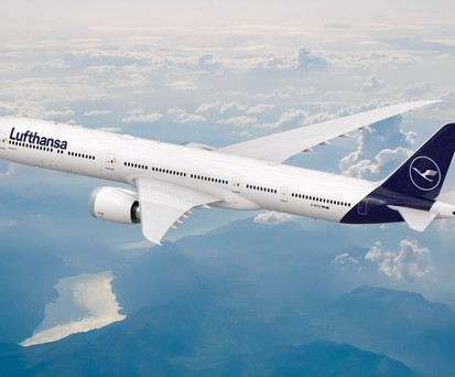 Visualisierung einer Boeing 777-9 von Lufthansa: Will der Konzern mehr?