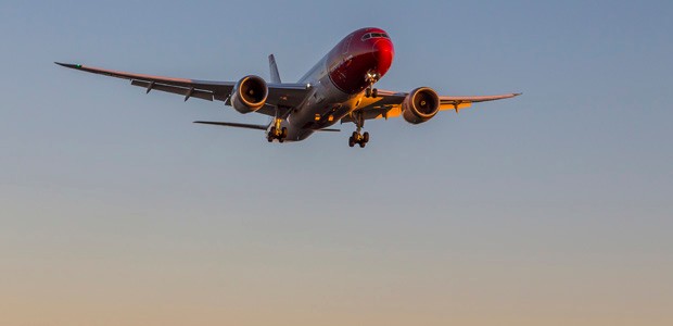Dreamliner von Norwegian: Ziel USA.