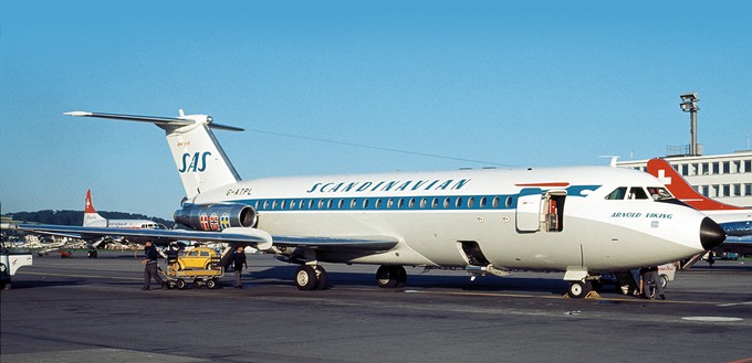 Auch SAS nutzte wegen der verzögerten Lieferung ihrer DC-9-41 als Überbrückung mit der G-ATPL eine gemietete BAC 1-11-301AG ein. Sie flog von August 1967 bis Februar 1969 für die Skandinavier (Zürich).