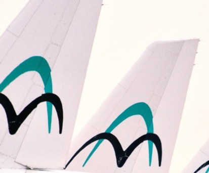 Flieger von Air Méditerranée: Nie mehr in der Luft.