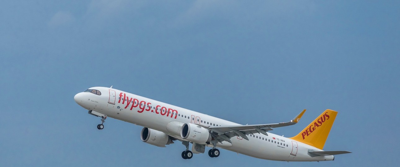 Airbus A321 Neo von Pegasus Airlines: Die Airline musste ein Exemplar aus dem Iran retten.