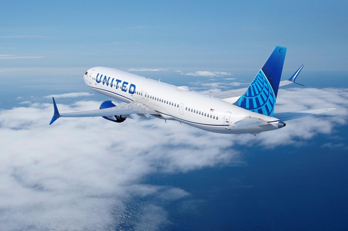 Platz 3: United Airlines: 134,427 Flüge - minus 15,8 Prozent.
