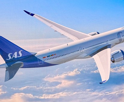 Airbus A330 Neo in den Farben von SAS: Ermöglichen neue Ziele.