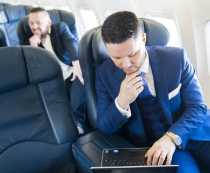 Business-Jet: So sieht die Kabine der Ryanair-Luxusflieger aus.