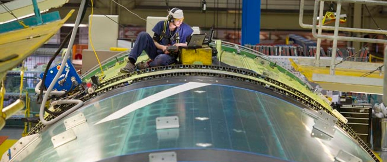 Produktion der Triple Seven: Boeing stattet bisher alle neuen Flieger in der Typenbezeichnung mit einem spezifischen Kundencode aus.