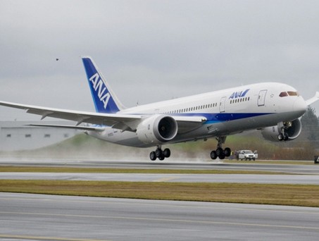 Boeing 787-9 von ANA: Ein Dreamliner musste umkehren. 