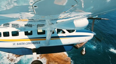 Rund 31 Kilometer weit fliegt St. Barth Commuter von St. Barthelemy nach Saint Martin.
