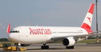 Die Boeing 767 noch in den Farben von Austrian Airlines: Ersatzteilspender.