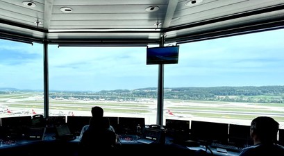 Kontrollturm in Zürich: Es kam erneut zu einer STörung bei Skyguide.