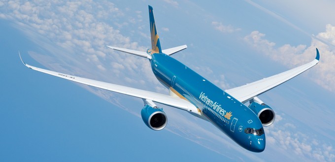 Platz 10 im Jahr 2052: Vietnam (hier zu sehen ein Airbus A350 von Vietnam Airlines.) Das Land lag 2023 noch auf Platz 20. 2042 dürfte es schon Platz 11 sein.