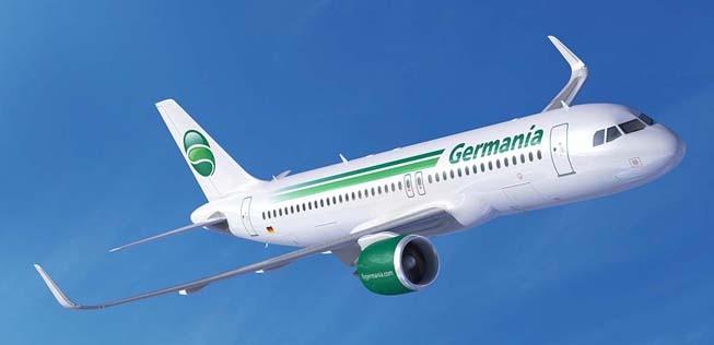 Airbus A320 Neo in den Farben von Germania: Einheitsflotte.